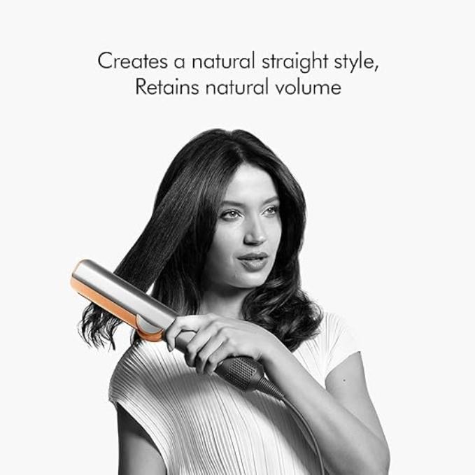 Dyson Airstrait Hair Straightener Bright Nickle & Bright Copper