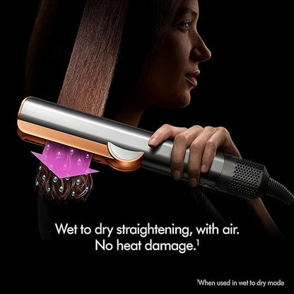 Dyson Airstrait Hair Straightener Bright Nickle & Bright Copper