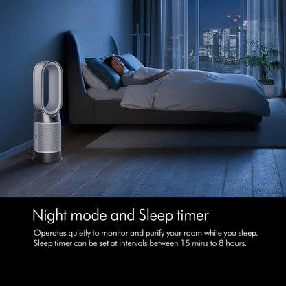 Dyson HP10 Air Purifier Hot+Cool Gen1 – Latest 3-in-1 Model with Heating, Cooling & Air Purification, Black/Nickel