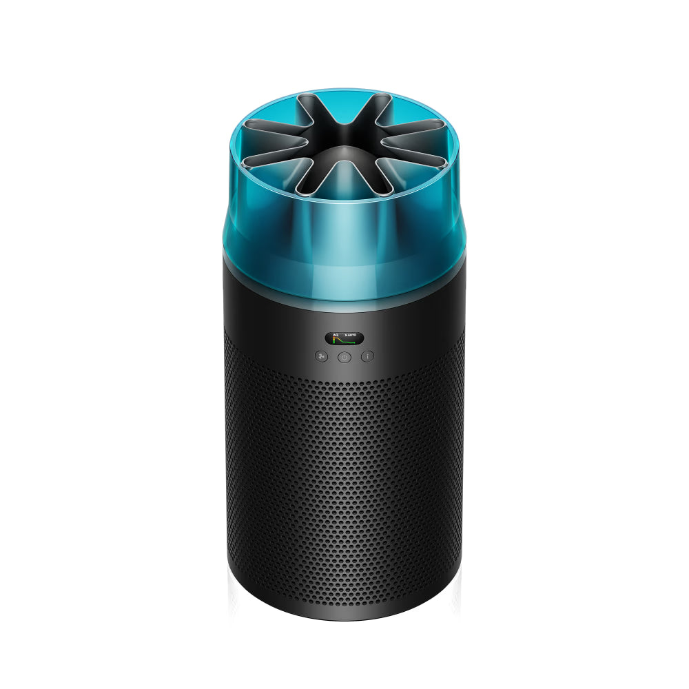 Dyson HushJet Compact Air Purifier HJ10 Removes 99.97% PM0.3 Pollutants Up to 5-Year Electrostatic Filter Life  Covers up to 1076 sq.ft.  2-Year Warranty