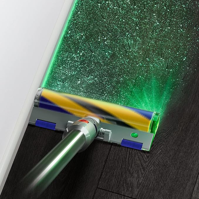 Dyson V15 Detect Cordless Vacuum Cleaner – Laser Dust Detection, 60 Min Runtime, HEPA Filter, Powerful Suction