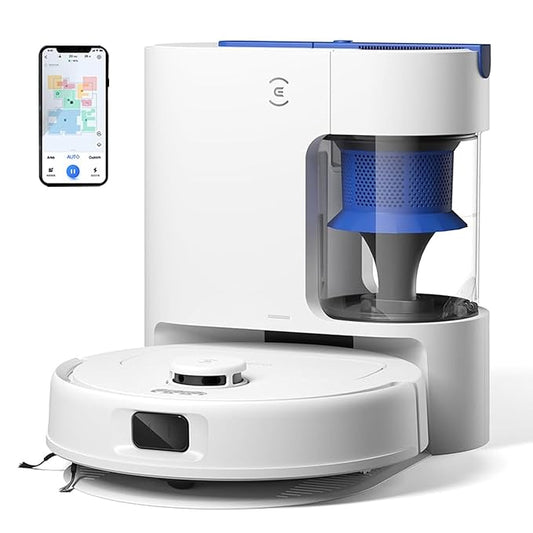 ECOVACS DEEBOT N30 Plus 2-in-1 Robot Vacuum & Mop  2025 Launch  10000Pa Suction, Auto-Empty, TrueMapping, 5200mAh Battery