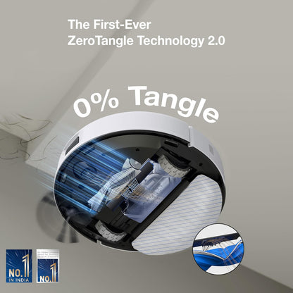 ECOVACS DEEBOT T80 OMNI – 2025 New Launch  2-in-1 Robot Vacuum & Mop  18,000 Pa Powerful Suction  6400 mAh Long-Run Battery  OZMO Roller Real-Time Mop Washing  Self-Emptying & Hot Air Drying  AI ReMop 2.0  ZeroTangle 3.0 Technology