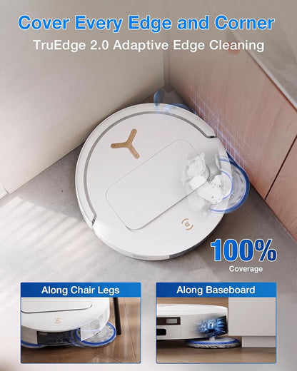 ECOVACS DEEBOT T50S Pro Omni Robot Vacuum & Mop | 25,000Pa Suction, Self-Empty & Self-Wash, Auto-Lift Mop, ZeroTangle 3.0, 250 Min Runtime
