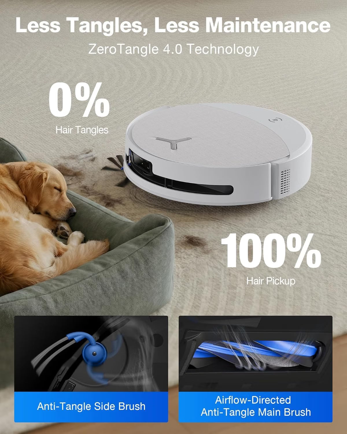 ECOVACS DEEBOT T90 Pro Omni 30,000Pa Robot Vacuum & Mop Self-Empty & Self-Wash