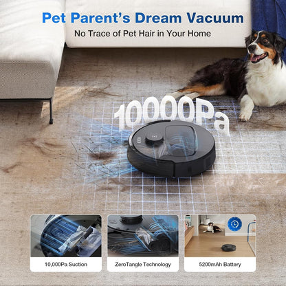 ECOVACS DEEBOT T80 OMNI – 2025 New Launch  2-in-1 Robot Vacuum & Mop  18,000 Pa Powerful Suction  6400 mAh Long-Run Battery  OZMO Roller Real-Time Mop Washing  Self-Emptying & Hot Air Drying  AI ReMop 2.0  ZeroTangle 3.0 Technology