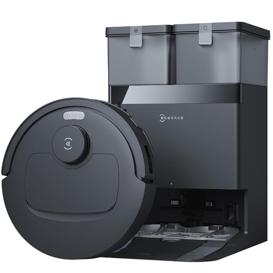 ECOVACS Deebot T30e Omni Robot Vacuum Cleaner & Mop, 2026 New Launch, 25,000 Pa Powerful Suction, Self-Empty & Self-Wash, ZeroTangle 3.0, Auto-Lift Mop, 300 Min Runtime