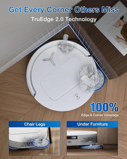 ECOVACS Deebot T50 Pro Omni 2-in-1 Robot Vacuum & Mop  2025 Launch  15000 Pa Suction, AIVI 3.0, Auto Wash & Dry, 6400 mAh Battery