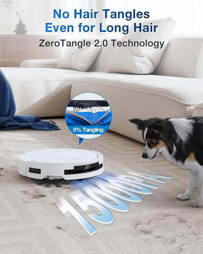 ECOVACS Deebot T50 Pro Omni 2-in-1 Robot Vacuum & Mop  2025 Launch  15000 Pa Suction, AIVI 3.0, Auto Wash & Dry, 6400 mAh Battery