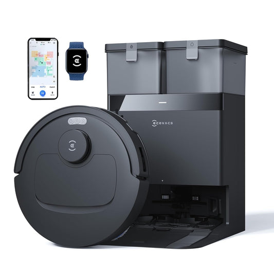 ECOVACS Deebot N50 PRO Omni Robot Vacuum & Mop (25,000Pa, Self-Empty, 300min)