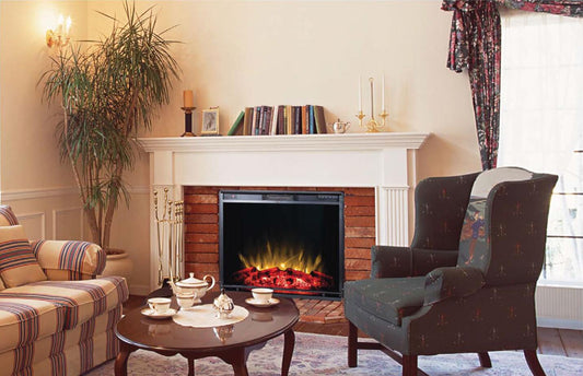 Fireplace with heater without remote