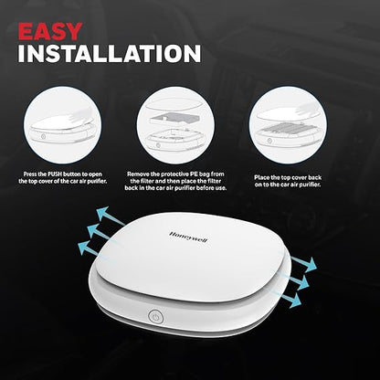 Honeywell Move Pure  3 Car Air Purifier , White