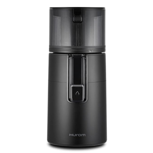Hurom H400 Easy Clean Slow Juicer – Matte Black, Hands-Free Operation, Whole Produce Hopper, Quiet Motor, BPA-Free, Cold Press Masticating Juicer