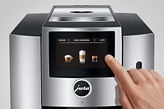 Jura S8 Chrome Automatic Coffee & Espresso Machine – Barista-Quality Brewing at Home