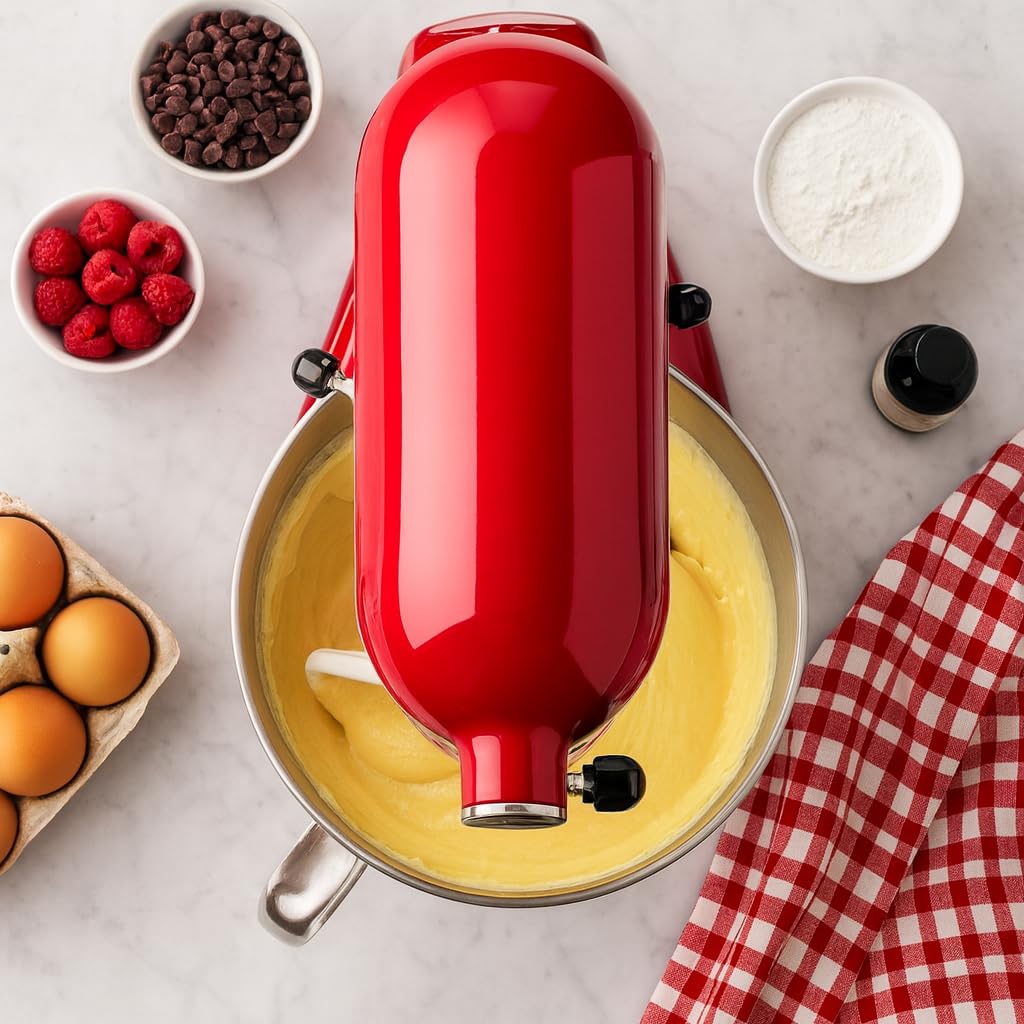 KitchenAid 4.8L Stand Mixer – Classic Tilt-Head Food Mixer for