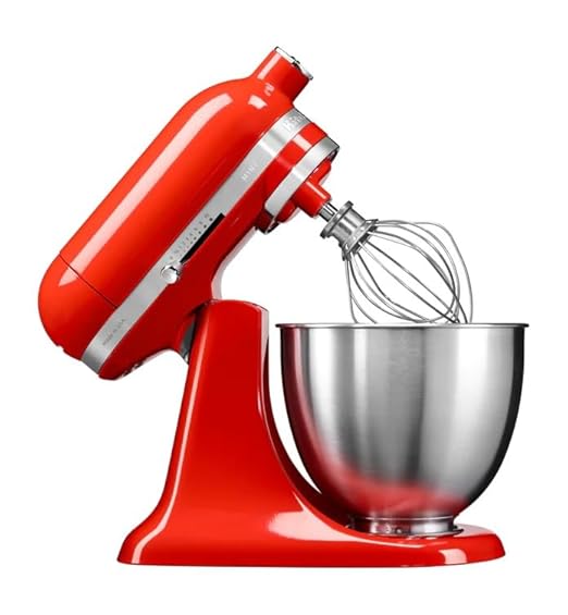 KitchenAid 3.3L Stand Mixer – Compact Tilt-Head Food Mixer for Baking, Whipping & Dough | Space-Saving Design