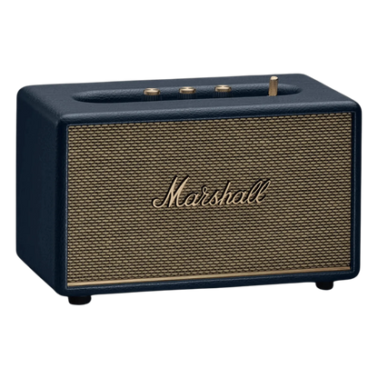 Marshall Action III Bluetooth Speaker 60W  Portable Wireless Stereo Speaker with Deep Bass, Multi-Device Connect, Midnight Blue