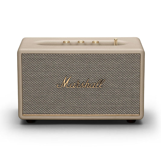 Marshall Acton III 60W Bluetooth Powered Home Speaker, Cream – Premium Wireless Stereo Speaker with Iconic Design
