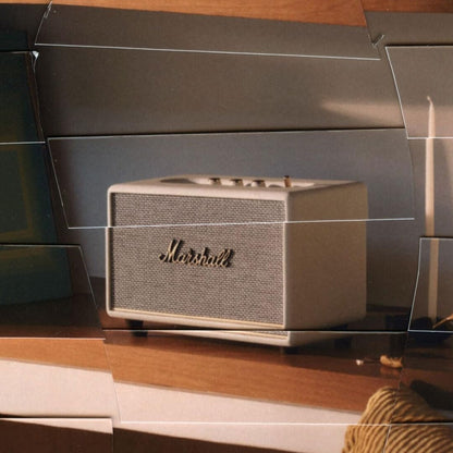 Marshall Acton III 60W Bluetooth Powered Home Speaker, Cream – Premium Wireless Stereo Speaker with Iconic Design