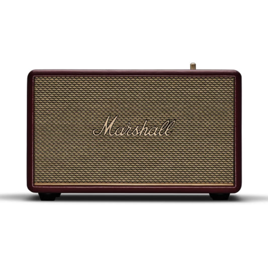 Marshall Acton III Wired Stereo Home Speakers, Bluetooth 5.2, RCA & 3.5mm Input, Burgundy – Premium Home Audio Speaker System