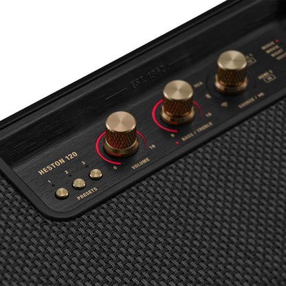 Marshall Heston 120 Dolby Atmos Soundbar with Built-in Subwoofer, Bluetooth & Wi-Fi