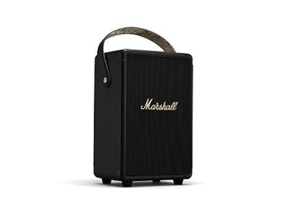 Marshall Tufton 80 Watt Wireless Bluetooth Portable Speaker (Black & Brass)