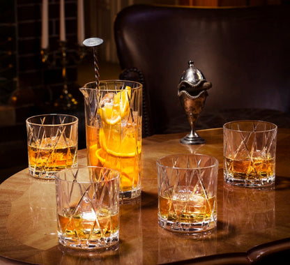 NACHTMANN MODERN WHISKY TUMBLER SET 105594 ( SET OF 6)