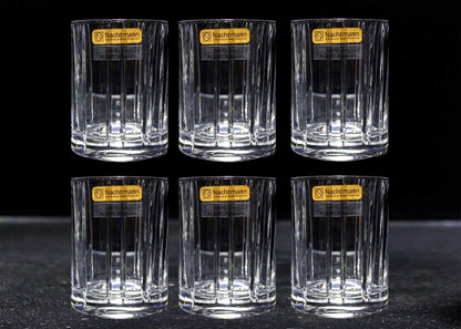 Nachtmann Lines Whisky Glasses Tumbler 6 Pcs