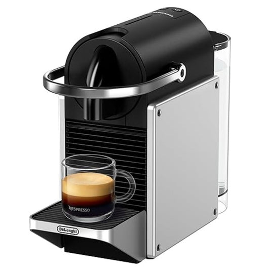 Nespresso Pixie EN127.S Capsule Coffee Machine – Compact, Eco-Friendly, 19 Bar Pressure