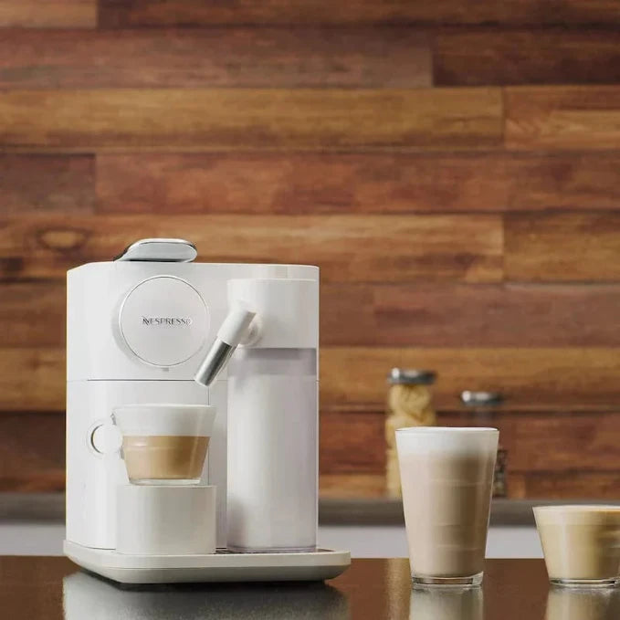 Nespresso Gran Lattissima White – Premium Coffee and Espresso Machine with Milk Frother | One-Touch Cappuccino, Latte & More