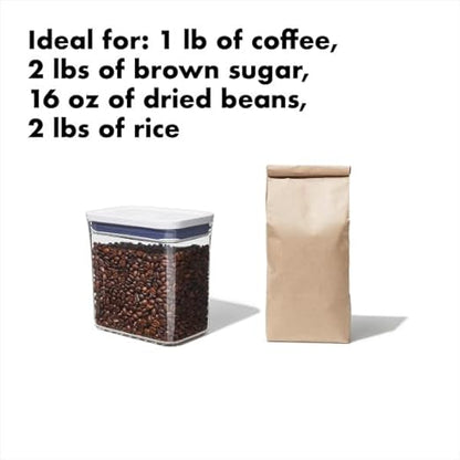 New OXO Good Grips POP Container - Airtight Food Storage - 1.7 Qt for Coffee and More