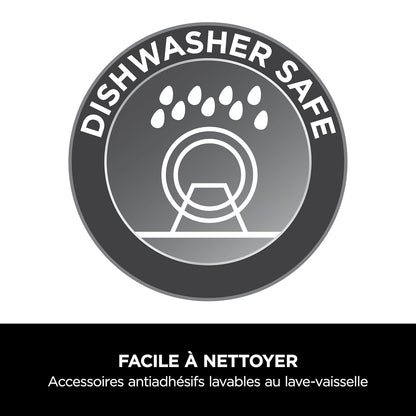 Ninja Foodi MAX Dual Zone Air Fryer AF400EU 9.5L Capacity  2 Independent Drawers 6-in-1 Functions Sync & Match Cooking Black