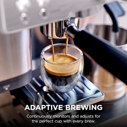 Ninja Luxe Premier ES601EU 3-in-1 Coffee Maker with Grinder and Frother for Latte, Cappuccino, Cold Brew & Espresso, Easy to Use, 4 Presets for Frothing, Silverands-Free Frother for Cappuccinos & Lattes  Assisted Handling