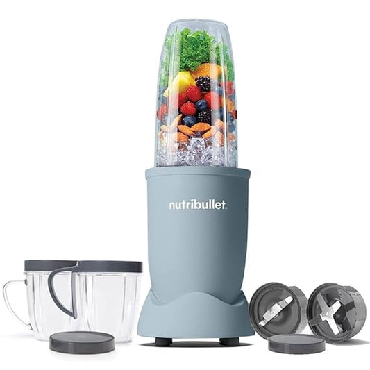 NutriBullet Pro 900W Slate Blender – High-Speed Nutrient Extractor, 9-Piece Set, 32oz Capacity, BPA-Free, 220-240V