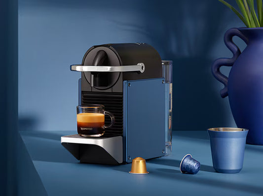 Nespresso Pixie EN127.S Capsule Coffee Machine – Compact, Eco-Friendly, 19 Bar Pressure