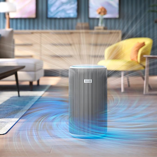 Philips 3200 Series AC3220/10 Air Purifier – High CADR 520 m³/h, Covers 135 m², App & Remote Control, Silver