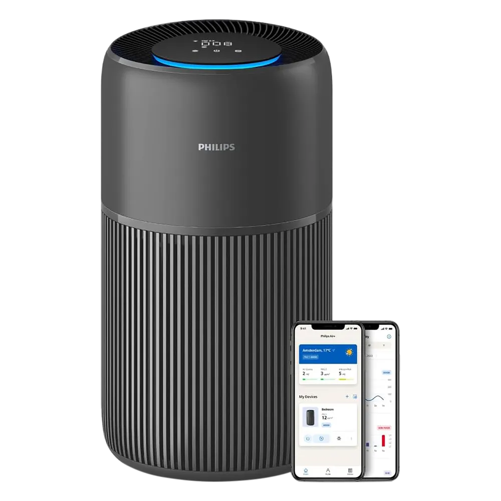 Philips AC2221/63 Smart Air Purifier with Wi-Fi App Control & SilentWings Technology  HEPA Filter