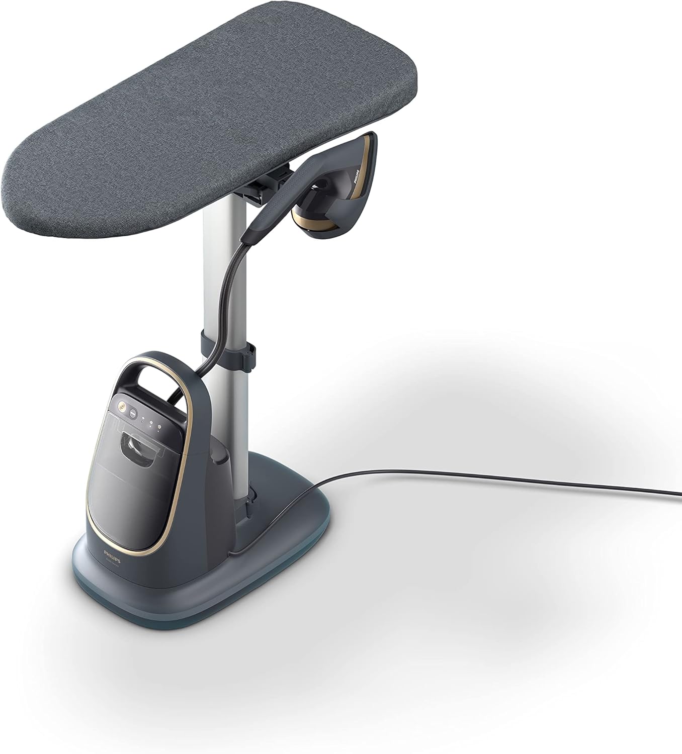 Philips AIS8540-80 8500 Series Garment Steamer with Multi-Angle Board  2200W, No Burn Technology, 1.2L Water Tank
