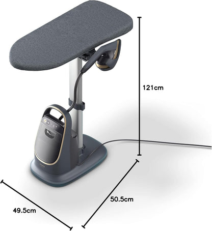 Philips AIS8540-80 8500 Series Garment Steamer with Multi-Angle Board  2200W, No Burn Technology, 1.2L Water Tank