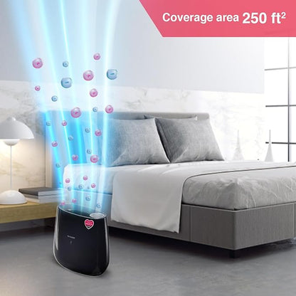 Sharp Air Purifier FP-J30M-BK with Patented PCI Technology