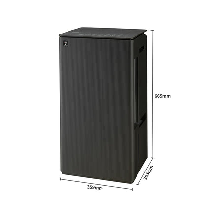 Sharp Dehumidifier with Air Purifier | Dual Louver, Plasmacluster Technology, HEPA Filter, VOC Removal, Clothes & Shoes Drying | Coanda Air Flow | Covers Up to 830 sq ft | Black
