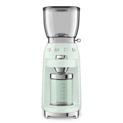 Smeg Coffee Grinder with 15 Grind Settings  Precision Conical Burr Grinder for Espresso & Drip Coffee