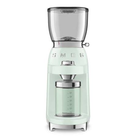 Smeg Coffee Grinder with 15 Grind Settings  Precision Conical Burr Grinder for Espresso & Drip Coffee