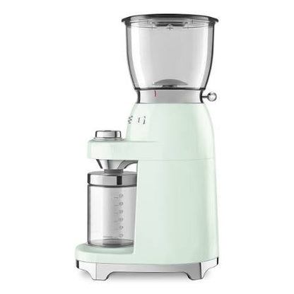 Smeg Coffee Grinder with 15 Grind Settings  Precision Conical Burr Grinder for Espresso & Drip Coffee