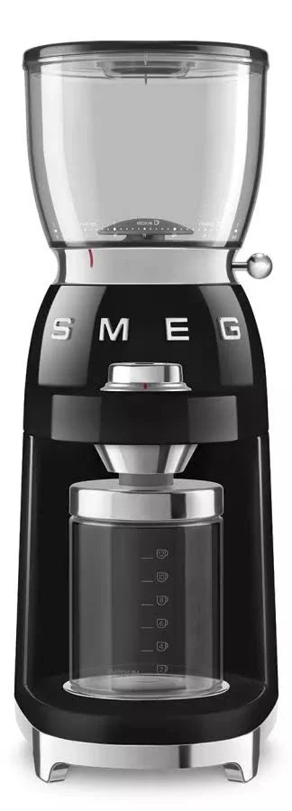 Smeg Coffee Grinder with 15 Grind Settings  Precision Conical Burr Grinder for Espresso & Drip Coffee