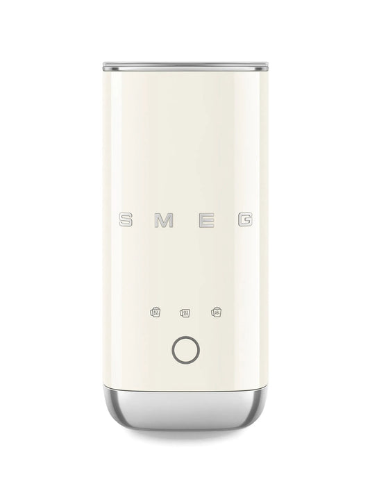 Smeg MFF02BLUK Retro 50s Style Mini Milk Frother – 500W cream Milk Frother with Preset & Manual Functions | Retro 50s Style