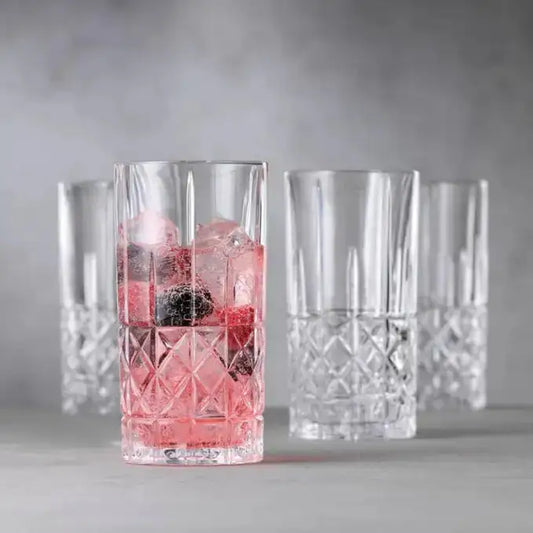 Spiegelau | Elegance - Long Drink Tumblers |  Crystal | Clear | Set of 6