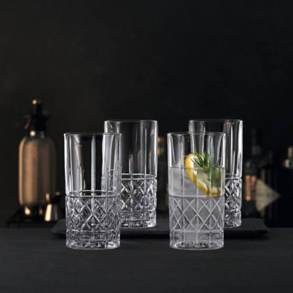 Spiegelau | Elegance - Long Drink Tumblers |  Crystal | Clear | Set of 6