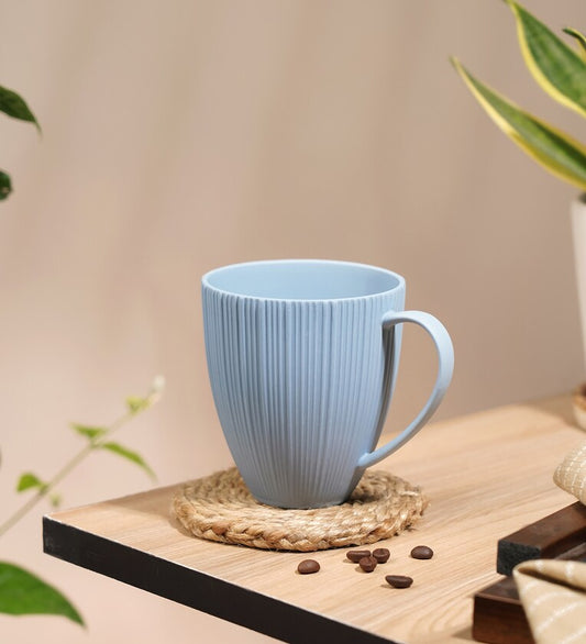Vogue Diamond sky Mug Set – 2 x 400ml Ceramic Coffee Mugs
