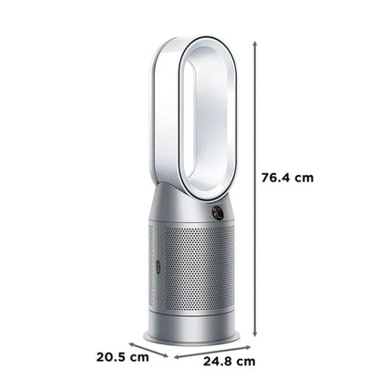 Purifier Hot+Cool Air Purifier with heater (White/Silver)